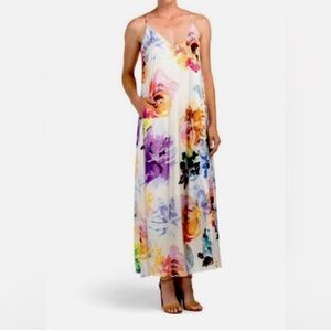 Nicole Miller Floral Maxi Dress - Multicolor